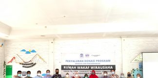 Wakaf Senilai 100 Juta Rupiah untuk Pembangunan Pagar Cercondeso