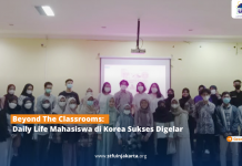 Beyond The Classrooms: Daily Life Mahasiswa di Korea Sukses Digelar