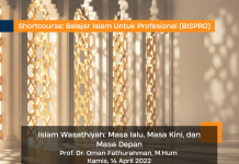 Islam Wasathiyah: Masa lalu, Masa Kini, dan Masa Depan