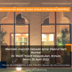 Memilah-memilih Dakwah Amar Makruf Nahi Munkar