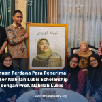 Pertemuan Perdana Para Penerima Professor Nabilah Lubis Scholarship (PNLS) dengan Prof. Nabilah Lubis