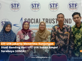 STF UIN Jakarta Menerima Kunjungan Studi Banding dari UPZ UIN Sunan Ampel Surabaya (UINSA)