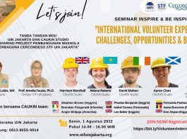 Seminar International Volunteers Experiences: Challenges, Opportunities, and Benefits