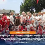 Keseruan Perlombaan 17an bersama Volunteer Internasional CAUKIN Studio