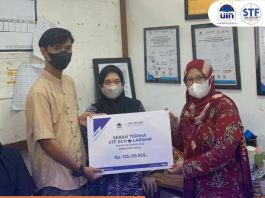 Serah Terima STF Scholarship Tahun Akademik 2022 Semester Ganjil