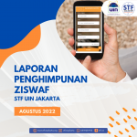 Laporan Penghimpunan ZISWAF Periode Agustus 2022