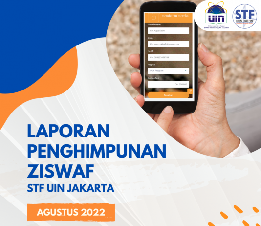 Laporan Penghimpunan ZISWAF Periode Agustus 2022