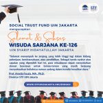 Selamat dan Sukses Wisuda Sarjana ke-126 UIN Syarif Hidayatullah Jakarta