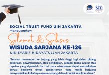 Selamat dan Sukses Wisuda Sarjana ke-126 UIN Syarif Hidayatullah Jakarta