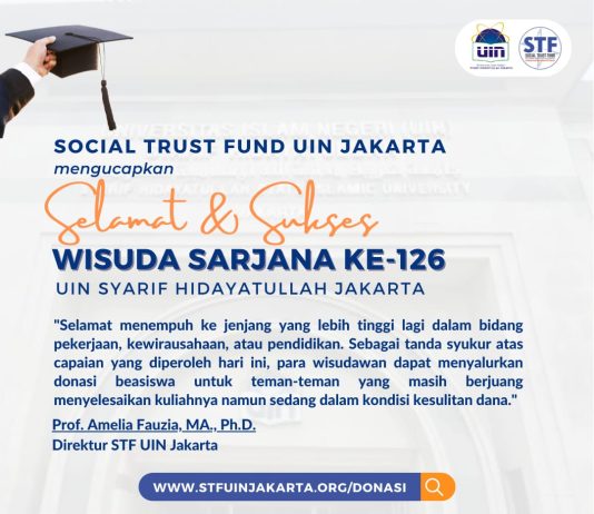 Selamat dan Sukses Wisuda Sarjana ke-126 UIN Syarif Hidayatullah Jakarta