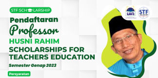 Pendaftaran Professor Husni Rahim Scholarship Semester Genap 2023 Kembali dibuka