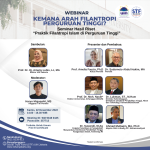 Webinar “Kemana Arah Filantropi Perguruan Tinggi?” Seminar Hasil Riset “Praktik Filantropi Islam di Perguruan Tinggi”