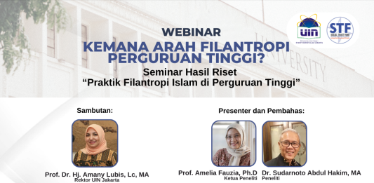 Webinar “Kemana Arah Filantropi Perguruan Tinggi?” Seminar Hasil Riset “Praktik Filantropi Islam di Perguruan Tinggi”