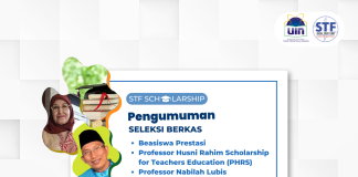 Pengumuman Seleksi Berkas STF Scholarship Tahun Akademik 2023 Semester Genap