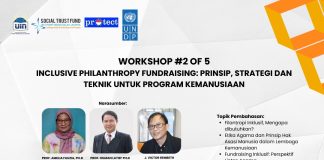Workshop #2 Inclusive Philanthropy Fundraising: Prinsip, Strategi dan Teknik untuk Program Kemanusiaan