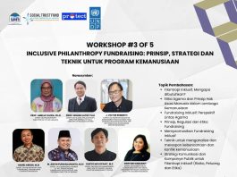 Workshop #3 of 5 Inclusive Philanthropy Fundraising: Prinsip, Strategi dan Teknik untuk Program Kemanusiaan