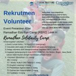 Rekrutmen Volunteer Ramadhan Edu Fun Camp 1444H