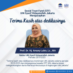 Terima Kasih atas Dedikasi Rektor UIN Jakarta Periode 2019-2023