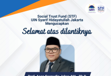 Selamat atas dilantiknya Rektor UIN Jakarta Periode 2023-2027