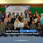 Serah Terima STF Scholarship Tahun Akademik 2023 Semester Genap