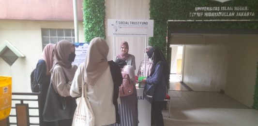 Fasilitasi Beramal Ramadhan, UPZ Baznas STF UIN Jakarta Buka Gerai
