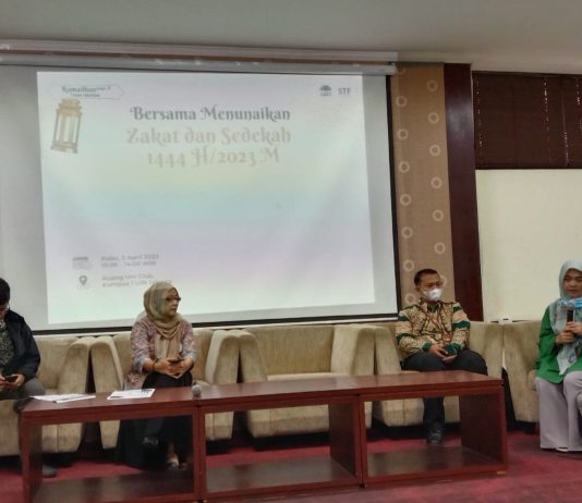 Soft Launch: Bersama Menunaikan Zakat dan Sedekah di UPZ BAZNAS STF UIN Jakarta