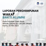 Laporan Penghimpunan Wakaf Bakti Alumni pada Gladiresik Wisuda Sarjana ke-128 UIN Jakarta