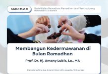 Membangun Kedermawanan di Bulan Ramadhan