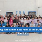 Pembukaan Taman Baca Anak CERCONDESO Batch #3 di Desa Cidokom