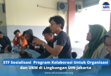 STF Sosialisasi Program Kolaborasi untuk Organisasi dan UKM di Lingkungan UIN Jakarta