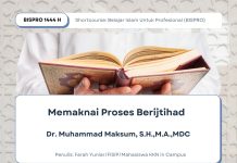 Memaknai Proses Berijtihad