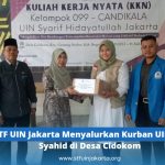 Daging Kurban Kaleng UIN-Qu Telah Didistribusikan di Desa Cidokom