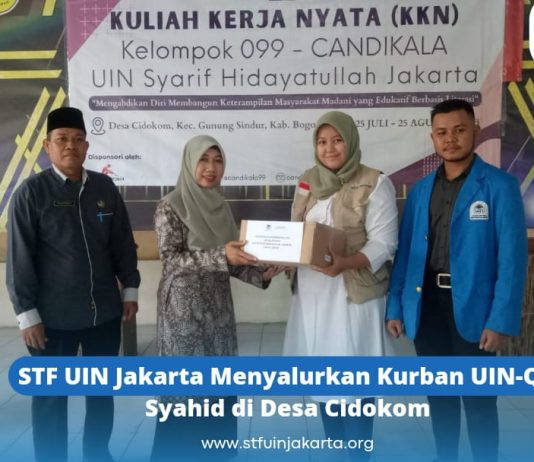 Daging Kurban Kaleng UIN-Qu Telah Didistribusikan di Desa Cidokom
