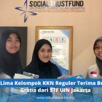 Lima Kelompok KKN Reguler Terima Buku Gratis dari STF UIN Jakarta