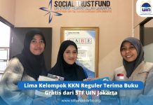 Lima Kelompok KKN Reguler Terima Buku Gratis dari STF UIN Jakarta
