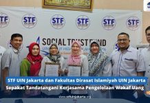 STF dan Fakultas Dirasat Islamiyah UIN Jakarta Sepakat Tandatangani Kerjasama Pengelolaan Wakaf Uang