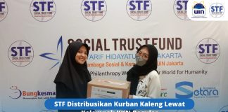 STF Distribusikan Kurban Kaleng Lewat Kelompok KKN Reguler