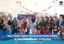 Day 3 Sesi Terakhir Rangkaian Kelas Digital Marketing Pelaku UMKM di Desa Cidokom dan Sekitarnya