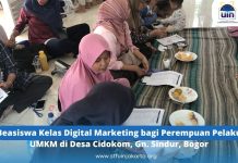 Perempuan Pelaku Usaha Belajar Literasi Keuangan dan Buku Kas