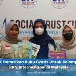 STF Donasikan Buku Gratis Untuk Kelompok KKN Internasional di Malaysia