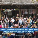 STF UIN Jakarta Dukung Program Pojok Baca Anak-anak melalui Kelompok KKN 100 UIN Jakarta