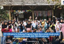 STF UIN Jakarta Dukung Program Pojok Baca Anak-anak melalui Kelompok KKN 100 UIN Jakarta