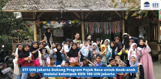 STF UIN Jakarta Dukung Program Pojok Baca Anak-anak melalui Kelompok KKN 100 UIN Jakarta