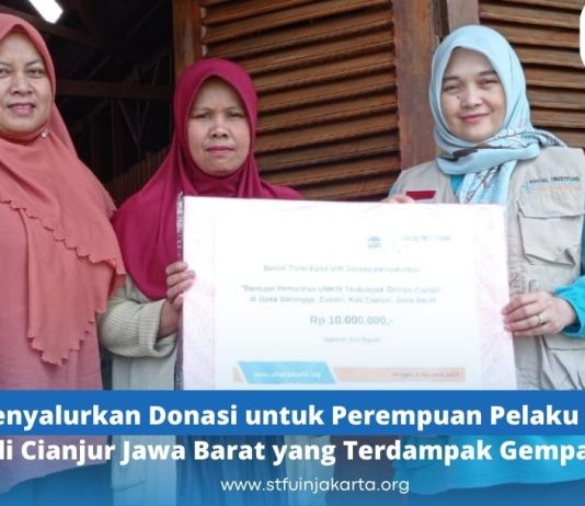 STF UIN Jakarta Salurkan Donasi untuk para Perempuan Pelaku UMKM Terdampak Gempa Cianjur, Berbagai Dinamika UMKM Demi Bertahan