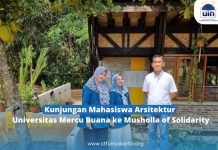 Kunjungan Mahasiswa Arsitektur Universitas Mercu Buana ke Musholla of Solidarity