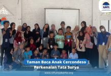 Taman Baca Anak Cercondeso Perkenalkan Tata Surya