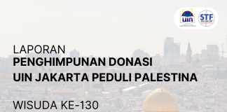 Penghimpunan Donasi Realtime UIN Jakarta Peduli Palestina – Wisuda 130 UIN Syarif Hidayatullah Jakarta