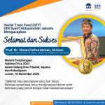Guru Besar UIN Jakarta sekaligus Donatur STF UIN Jakarta, Prof Oman Fathurahman Raih Penghargaan Habibie Prize 2023