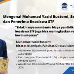 Mengenal Muhamad Yazid Bustomi, Seorang Hafiz dan Penerima Beasiswa STF
