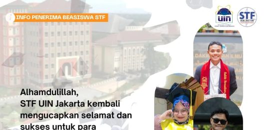 Selamat dan Sukses Wisuda ke 130 Penerima Beasiswa STF UIN Jakarta